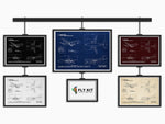 Boeing B737-300 Landscape Blueprint Poster collection by FlyKit showcasing detailed aircraft technical drawings